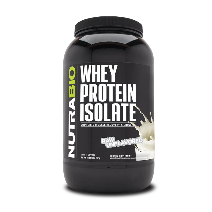 NutraBio Whey Protein Isolate