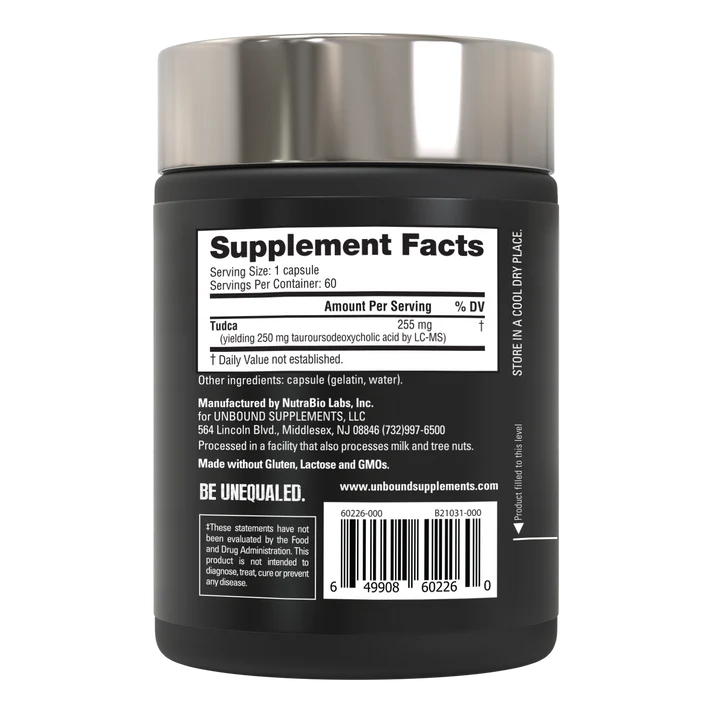 NutraBio Unbound TUDCA